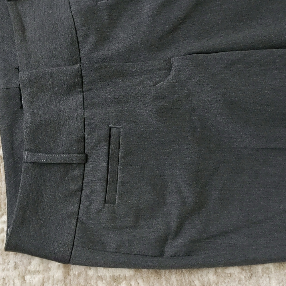 Express Editor Heathered Viscose Blend Trouser Pa… - image 5